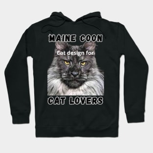 Majestic Maine Coon design Hoodie